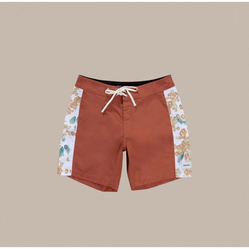 Rhythm Heritage Floral Stripe Trunk – Rust