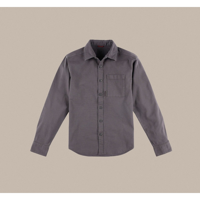 Topo Designs – Dirt Shirt, Charcoal