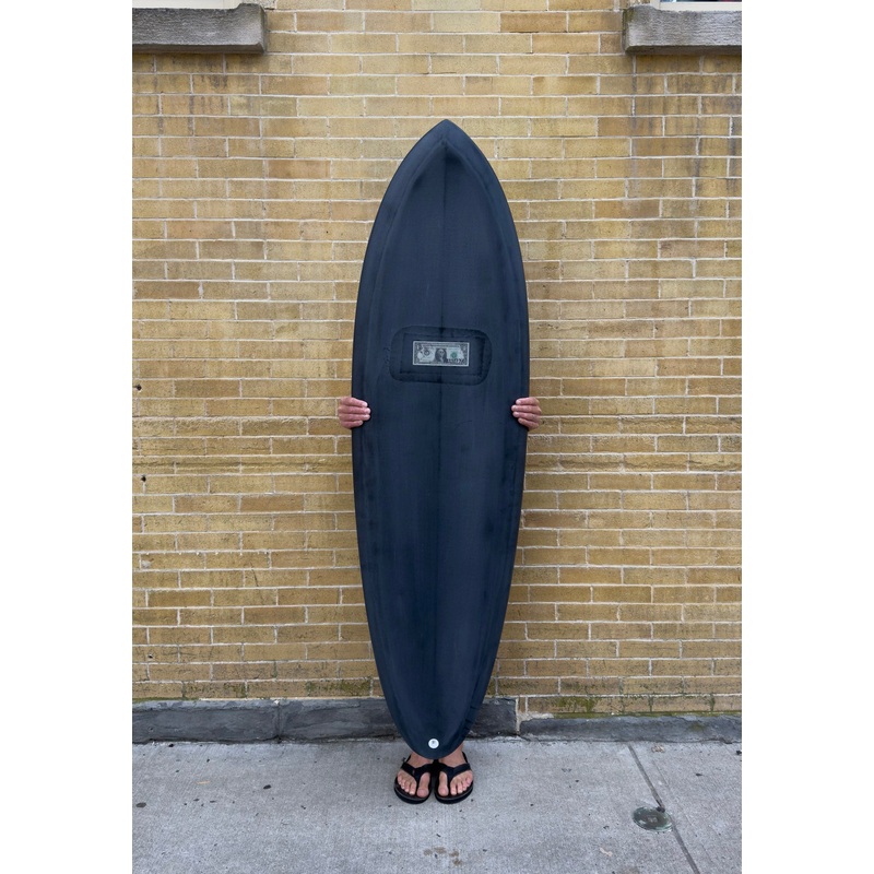 5’10” McCallum Surfboards PDX – Black Pearl