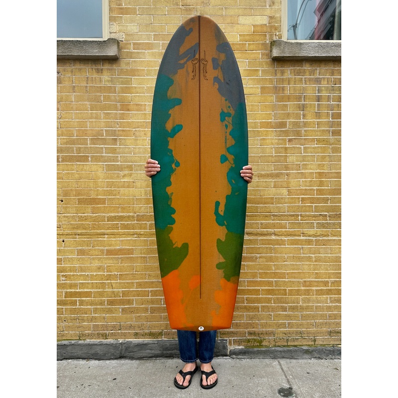 5’5″ Covello Surf Designs Twin Simmons – Abstract