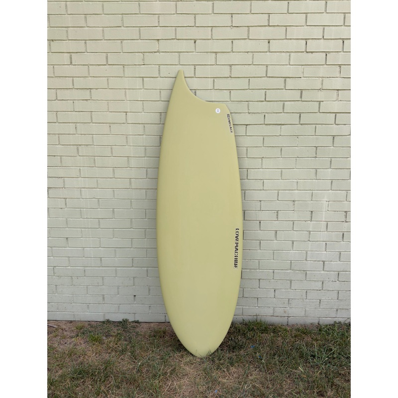 5’9″ Lovemachine Surfboards Rabbitsfoot (Regular) – Olive Deck