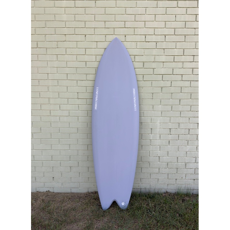 6’1″ Lovemachine Surfboards Wills Fish – Opaque Grey