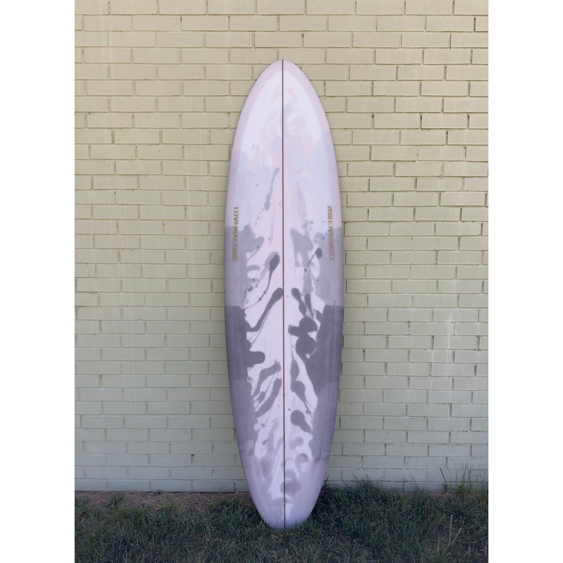 6’10” Lovemachine Surfboards Cheet – Lilac Abstract