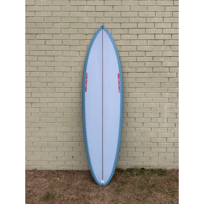 6’6″ Lovemachine Surfboards FM – Light Blue