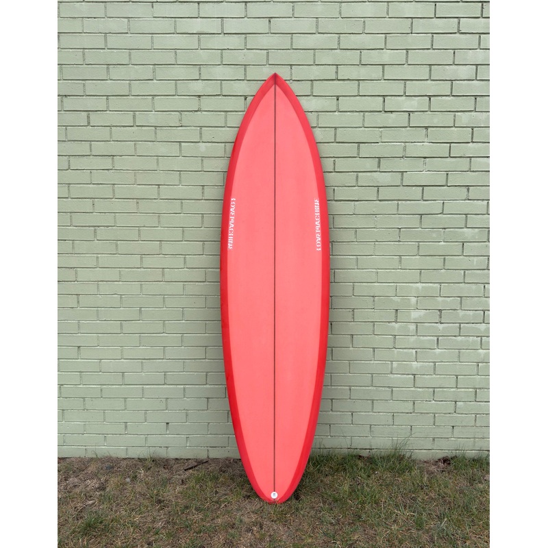 6’6″ Lovemachine Surfboards FM – Vermilion