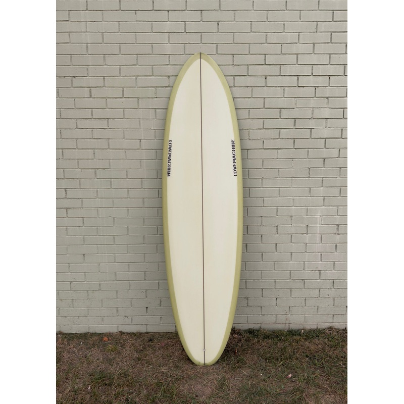 6’8″ Lovemachine Surfboards Cheet – Light Olive