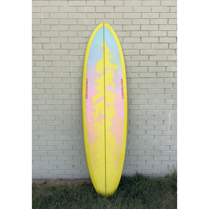 6’8″ Lovemachine Surfboards Cheet – Pear Abstract