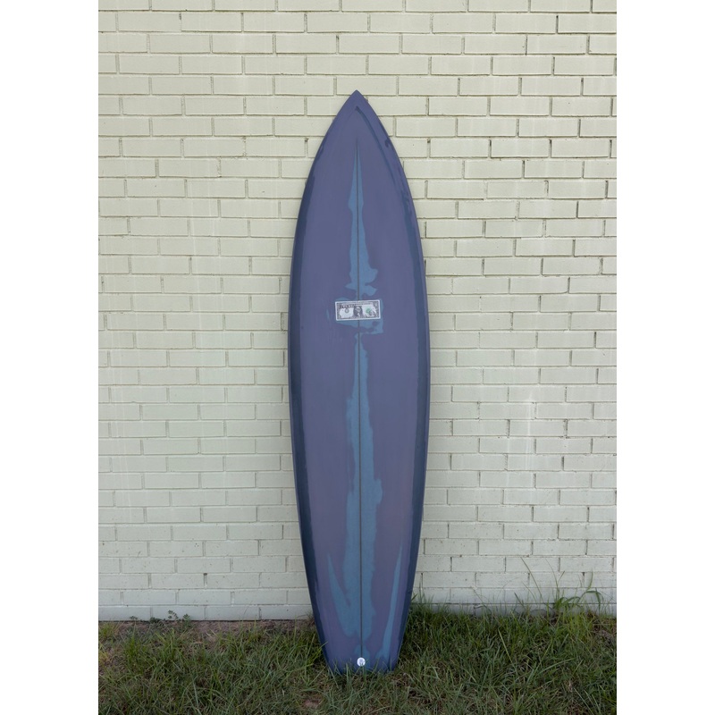 6’8″ McCallum Surfboards Caster – Indigo Abstract