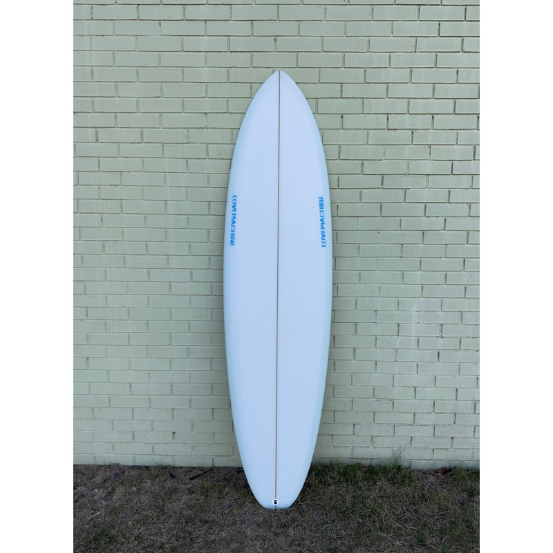 6’9″ Lovemachine Surfboards FM – Powder Blue
