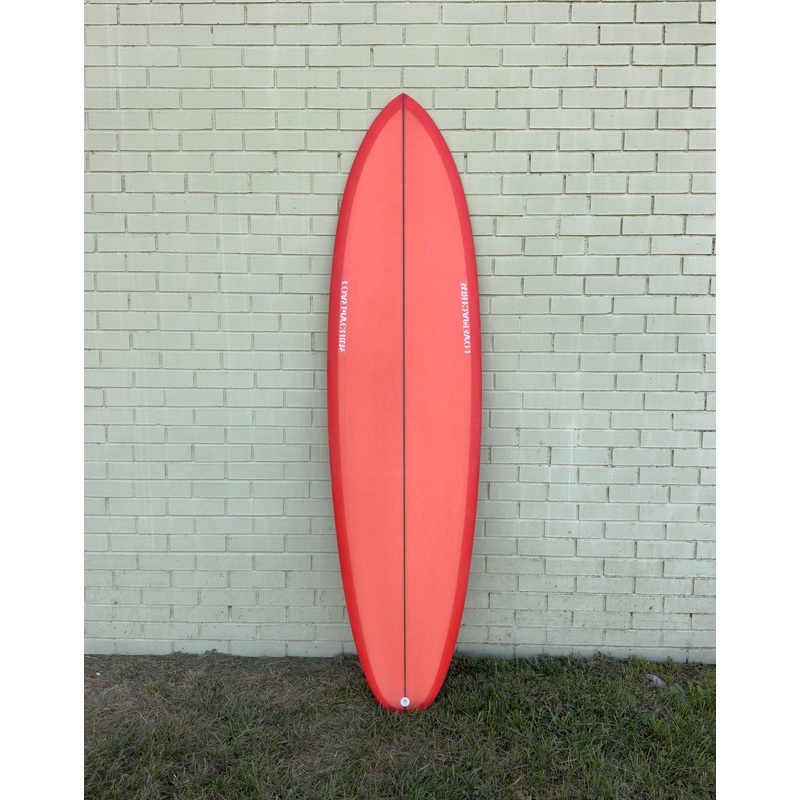 6’9″ Lovemachine Surfboards FM – Scarlet Red