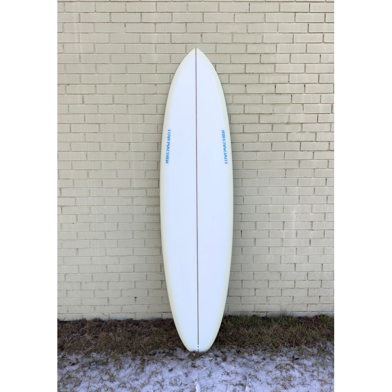 7’0″ Lovemachine Surfboards FM – Light Blue/Yellow