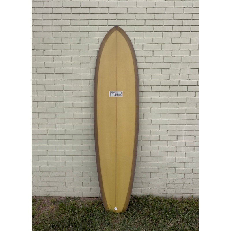 7’0″ McCallum Surfboards JMMD – Khaki Brown