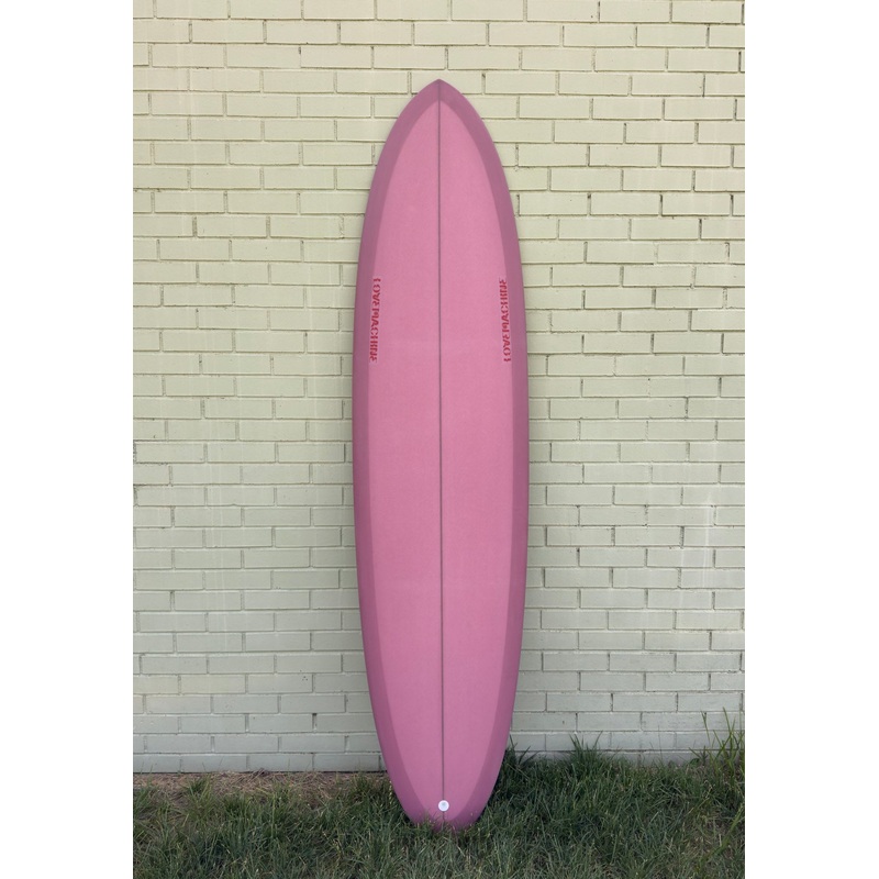 7’2″ Lovemachine Surfboards FM – Mauve