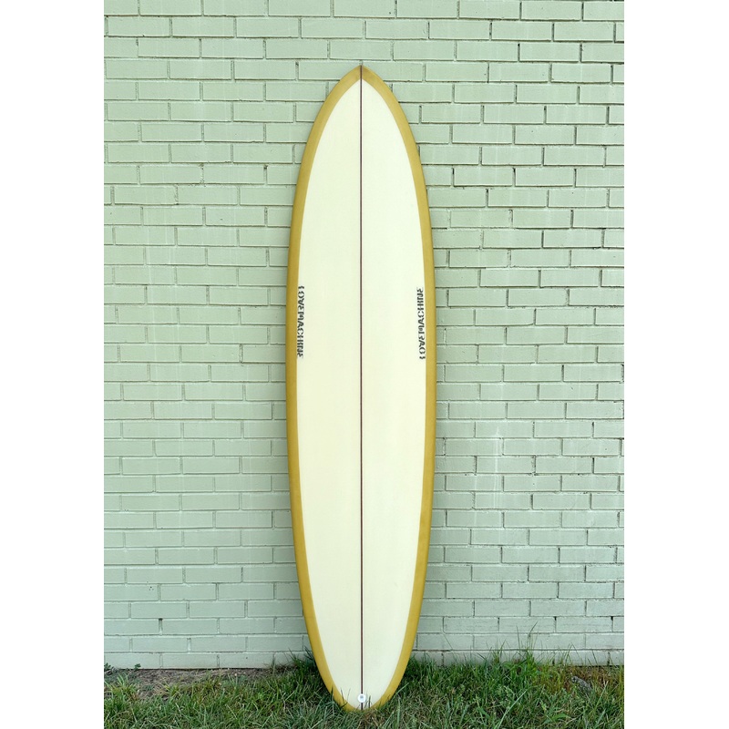 7’2″ Lovemachine Surfboards FM – Olive Oil