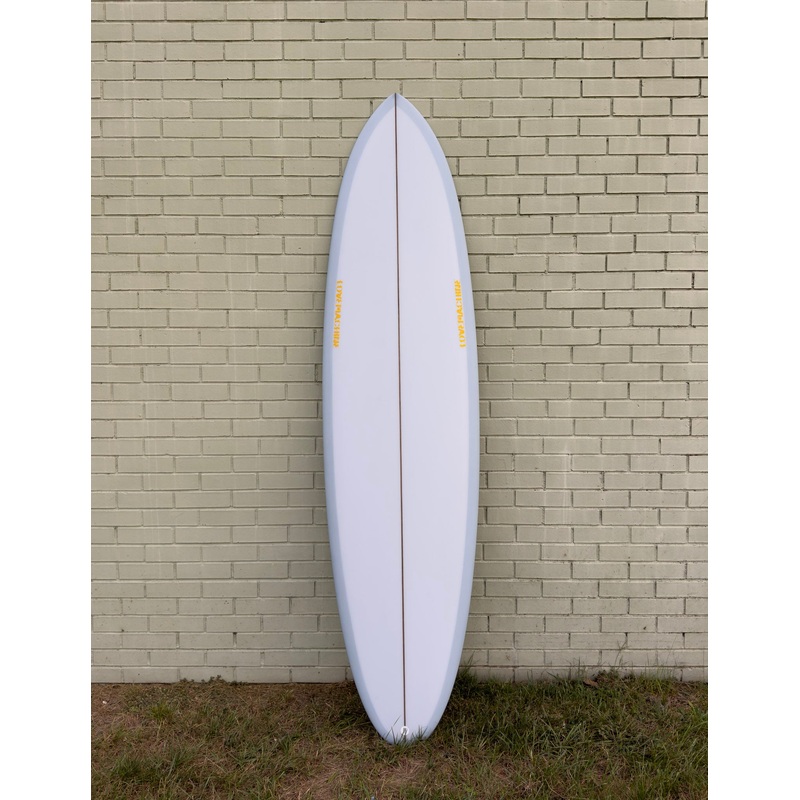 7’4″ Lovemachine Surfboards FM – Pewter