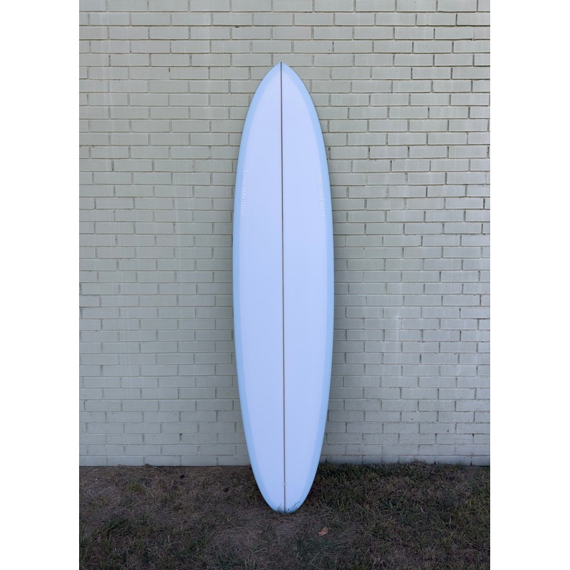 7’7″ Lovemachine Surfboards EveningStar – Light Blue