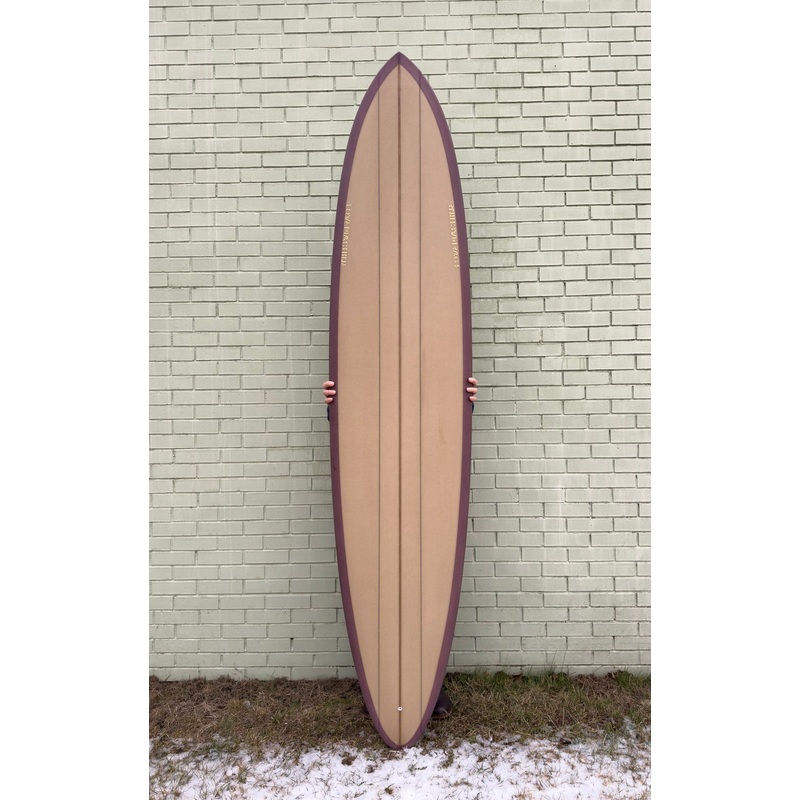 8’8″ Lovemachine Surfboards EveningStar – Sepia & Grape