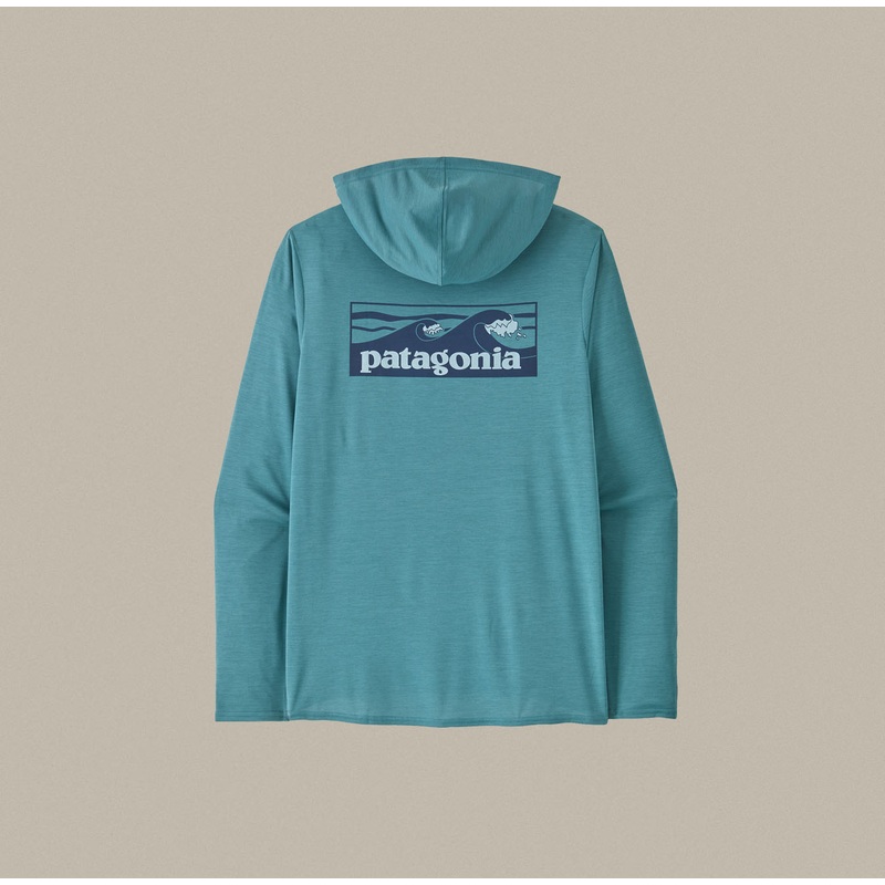 Patagonia L/S Cap Cool Daily Graphic Hoody – Wetland Blue X-Dye