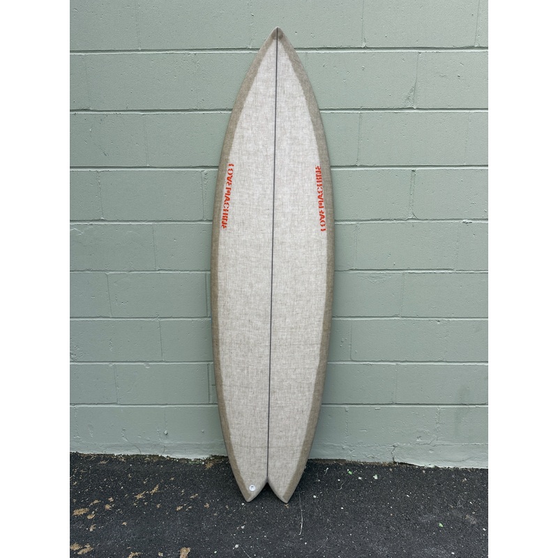 5’11” Lovemachine Surfboards Pedestrian Ship – EPS flax