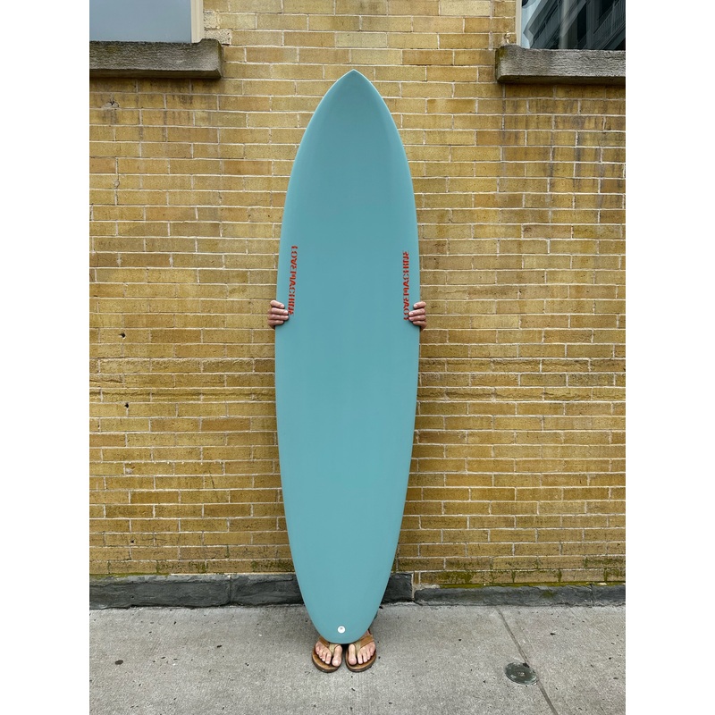 6’9″ Lovemachine Surfboards FM – Robins Egg Blue
