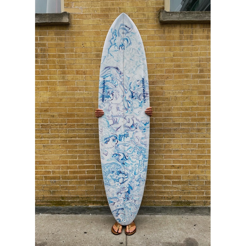 7’0″ Lovemachine Surfboards FM – Swirled
