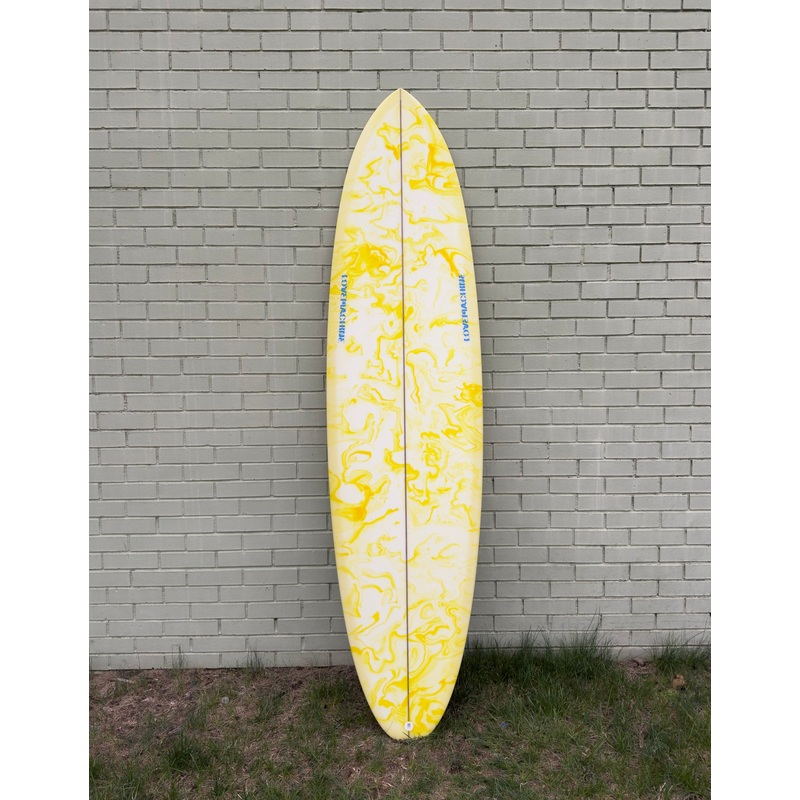 7’4″ Lovemachine Surfboards FM – Acid Lemonade