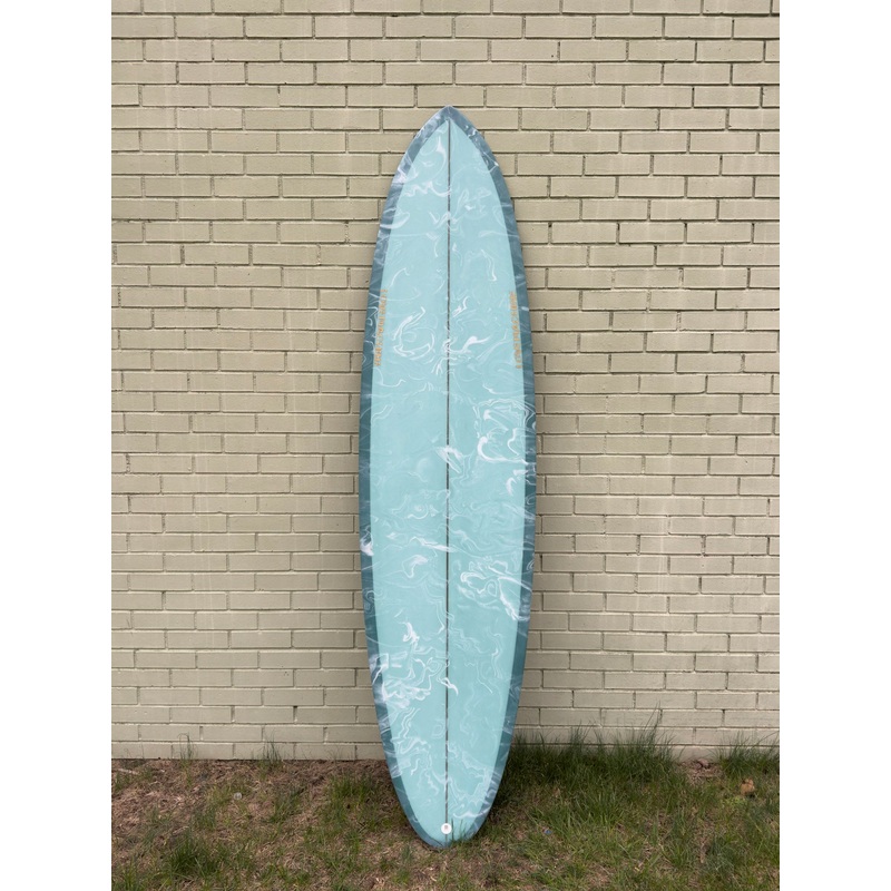 7’4″ Lovemachine Surfboards FM – Acid Spruce