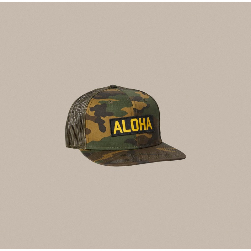 Birdwell Aloha Hat – Woodland Camo
