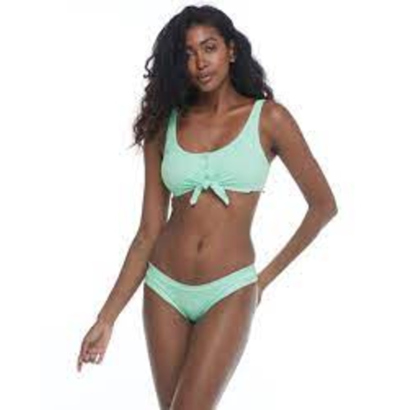 BODY GLOVE IBIZA KATE TIE FRONT TANK – SEAFOAM