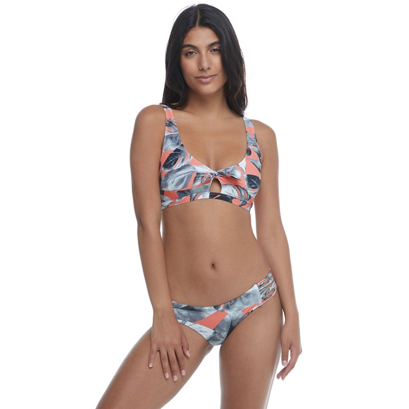 BODY GLOVE LOST MAY SCOOP TOP – CORAL