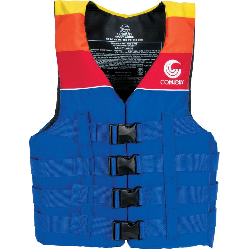 CONNELLY Mens Retro Nylon CGA Life Jacket