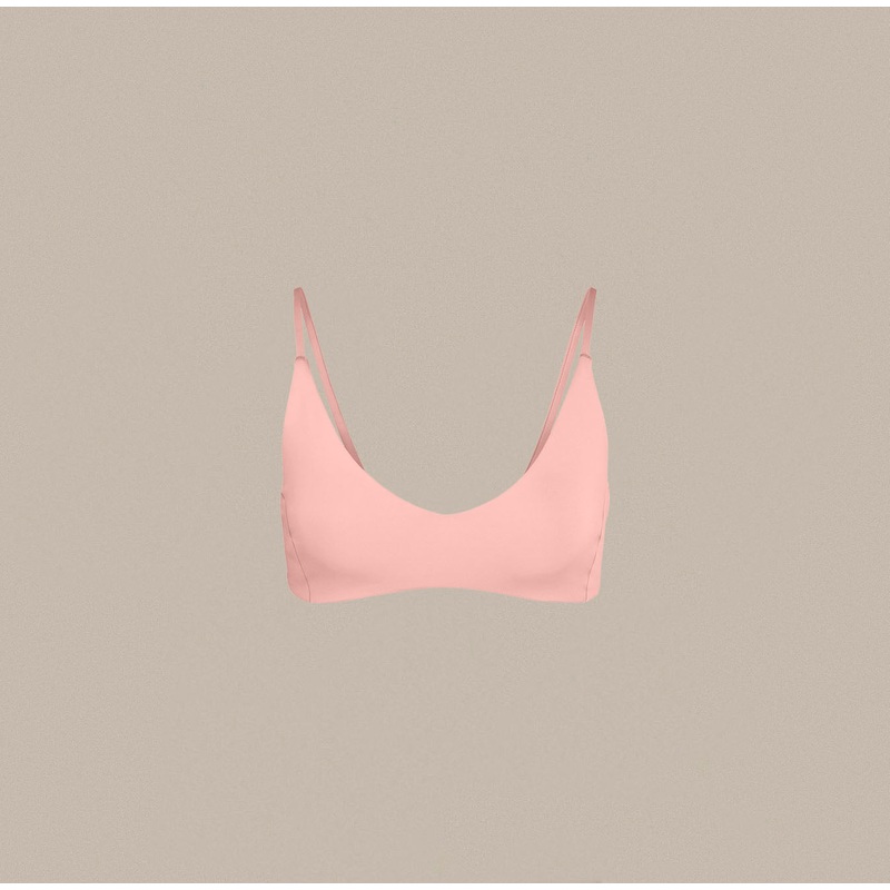 Left on Friday Sunday Top – Salt (Neon Peach)