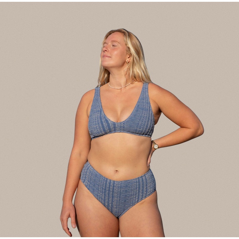 Seea Brasilia High Waist Bikini Bottom – Petra