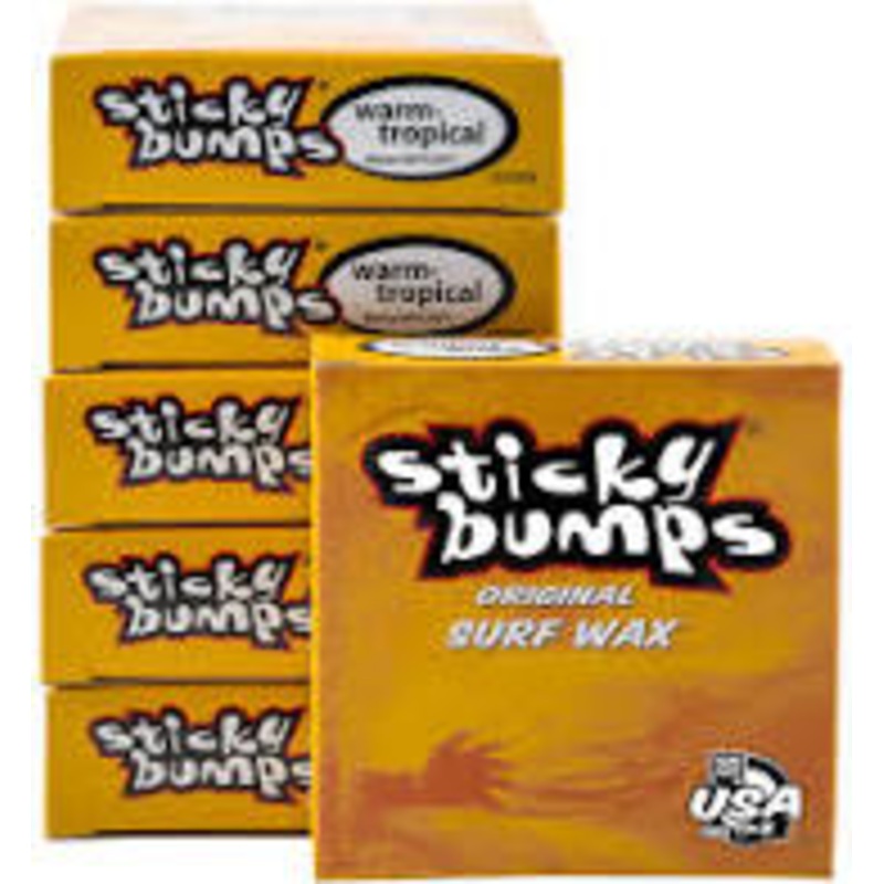 STICKY BUMPS TROPICAL /WARM SURF BOARD WAX