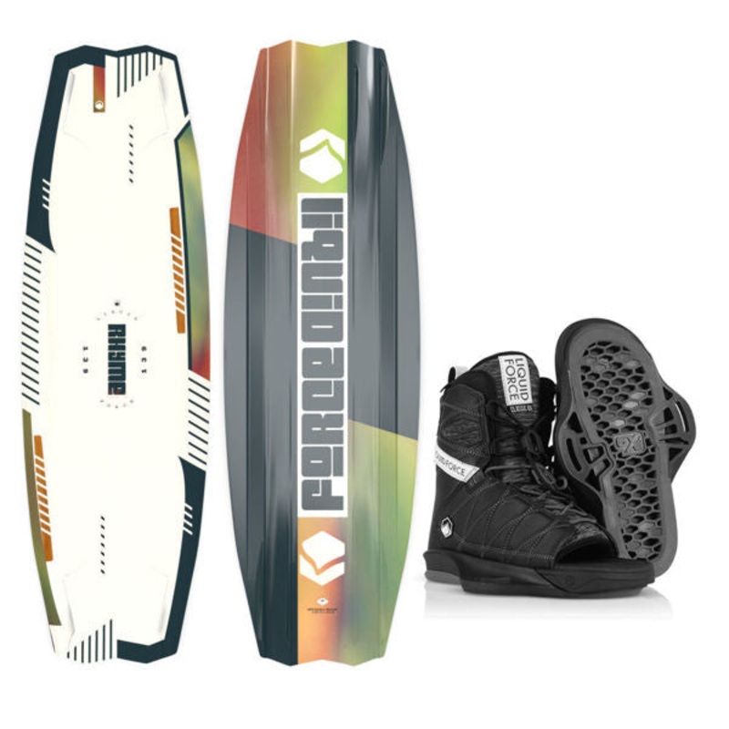 2023 Liquid Force Rhyme With Classic 6X OT Bindings Wakeboard Package