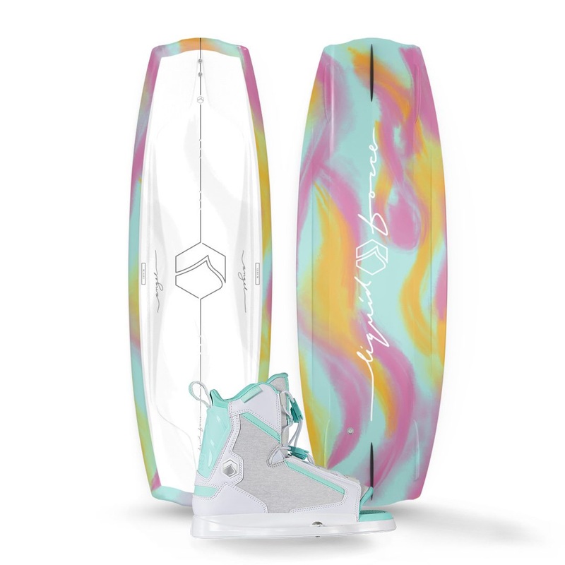 2025 Liquid Force Angel With Plush Bindings Wakeboard Package