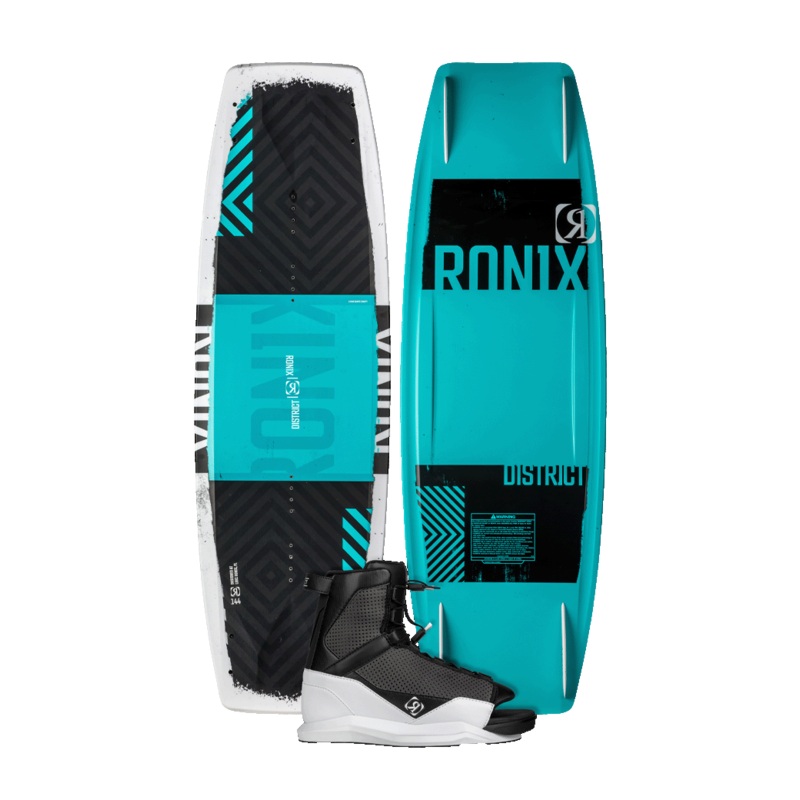 2025 Ronix District With District Bindings Wakeboard Package