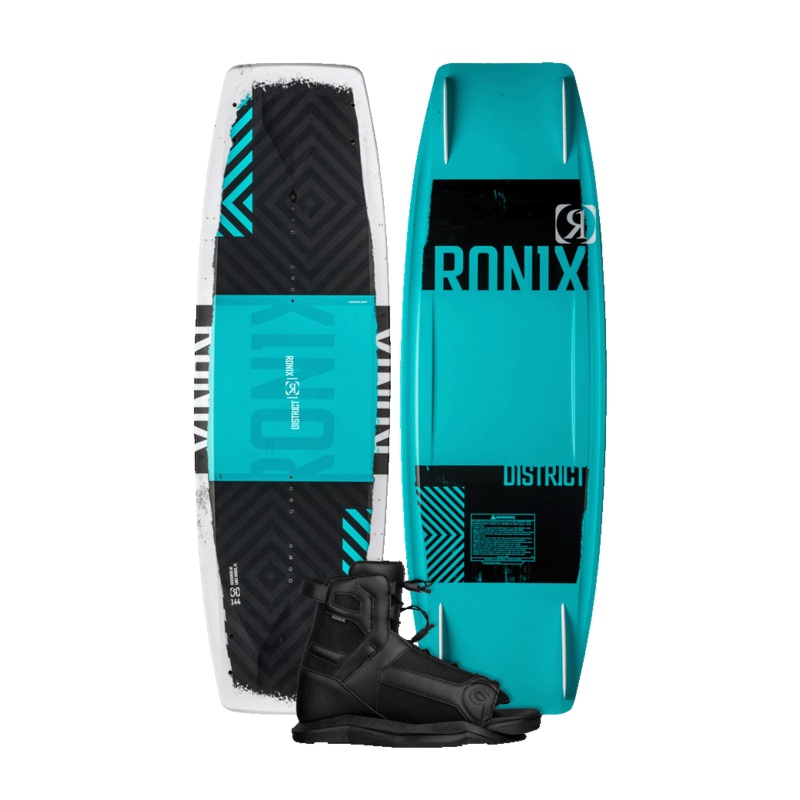 2025 Ronix District With Divide Bindings Wakeboard Package
