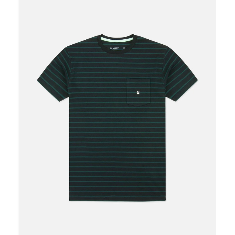 Jetty Corolla Knit Graphite Tee Shirt