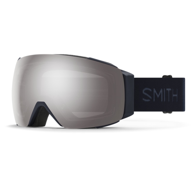 Smith I/O MAG Goggles 2025 – Navy W/Platinum Mirror Lens