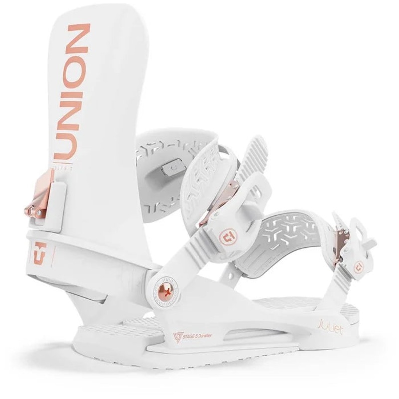 Union Juliet Snowboard Bindings 2025 – White