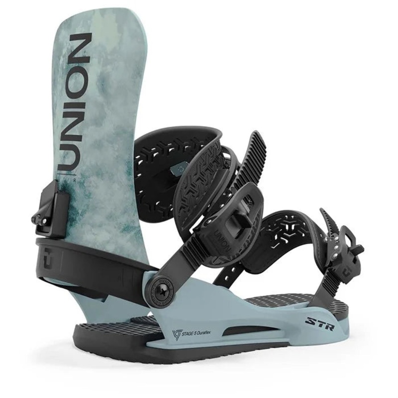 Union STR Snowboard Bindings 2025 – Tie Dye