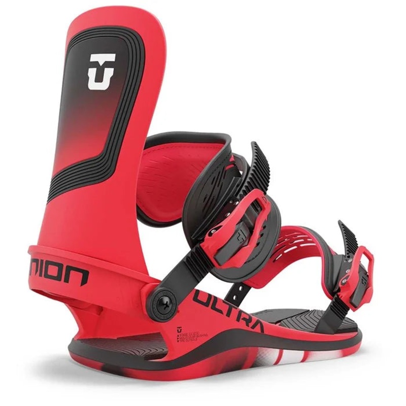 Union Ultra Snowboard Bindings 2025 – Hot Red