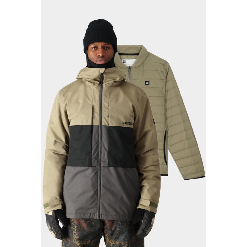 686 Mens Smarty 3-IN-1 Form Jacket – Sage