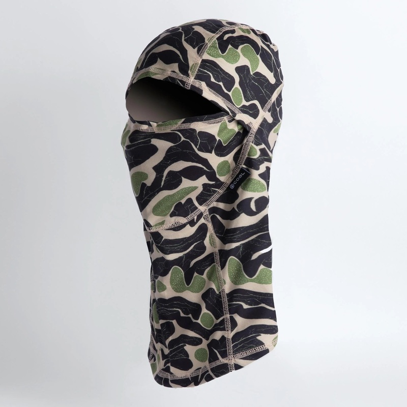 Coal Explorer Clava Balaclava – Black Camo
