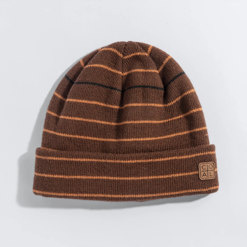 Coal Headwear Harbor Beanie – Brown Khaki