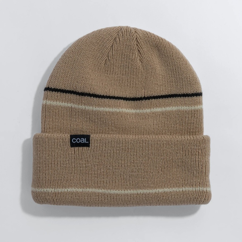 Coal Headwear Wayne Beanie – Khaki/Black