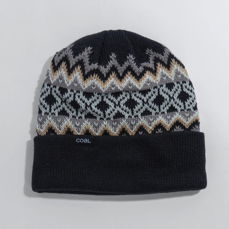 Coal Headwear Winters Beanie – Black/Off White