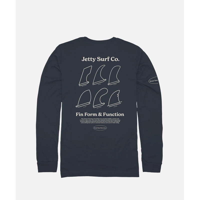 Jetty Fins Long Sleeve Shirt