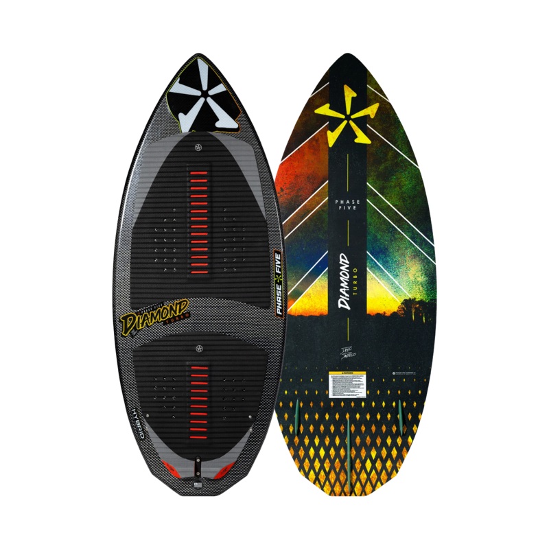 Phase Five Diamond Turbo Wakesurf Board 2025